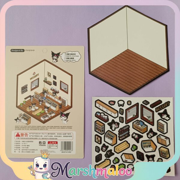 استیکر مگ نتی خانه سازی کرومی و دوستان