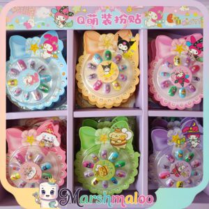 پک ناخن مصنوعی چسب سرخود کرومی و ملودی