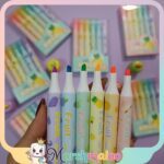 ست هایلایتر میوه ای معطر 6 رنگ