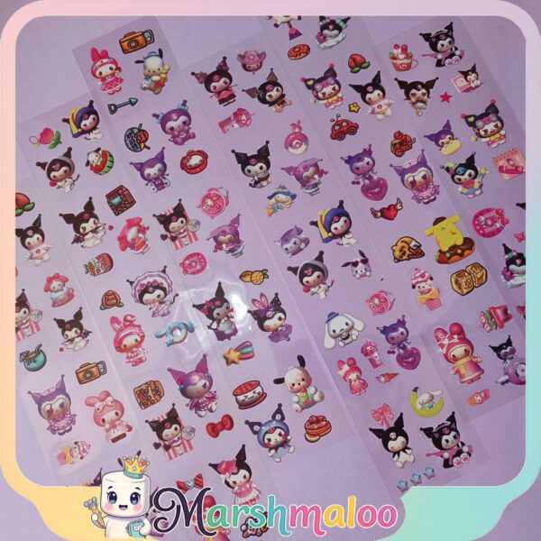 1 استیکر نواری کرومی