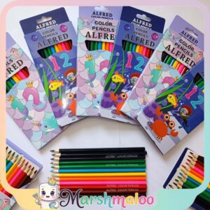 مدادرنگی 12 رنگ آلفرد