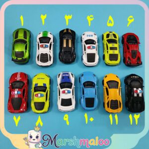 ماشین فلزی عقب‌ کش ۲ درب بازشو جعبه‌ ای