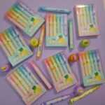 ست هایلایتر میوه ای معطر 6 رنگ