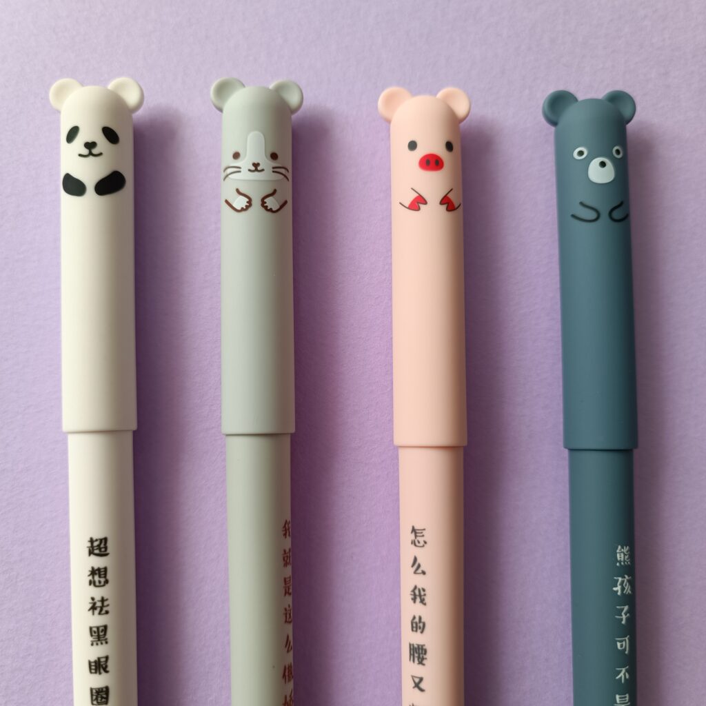 خودکار فانتزی پاک کن دار حیوانات