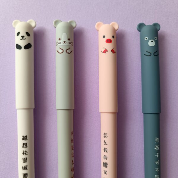 خودکار فانتزی پاک کن دار حیوانات