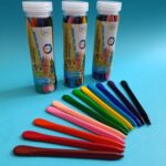 مداد شمعی سنگی جادویی ضدآب ۱۲ رنگ