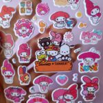 استیکر برجسته ملودی و ببعی بازیگوش