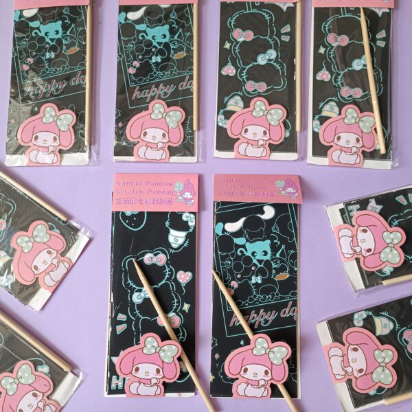 پک 5 عددی نقاشی ذغالی کرومی و دوستان