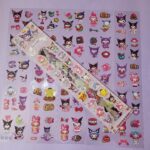 استیکر نواری کرومی ۵ عددی