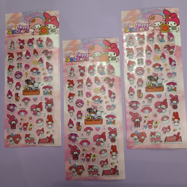 استیکر برجسته ملودی و ببعی بازیگوش - تصویر 2