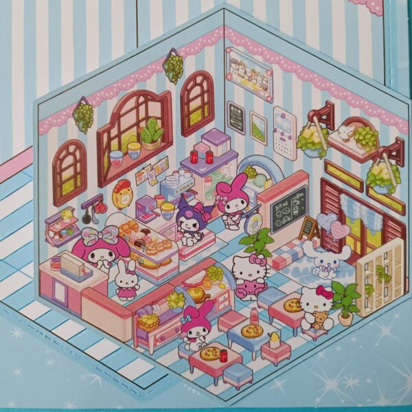 استیکر سه‌ بعدی خانه‌ سازی کرومی سایز بزرگ