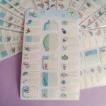 برچسب اسم ضدآب فانتزی