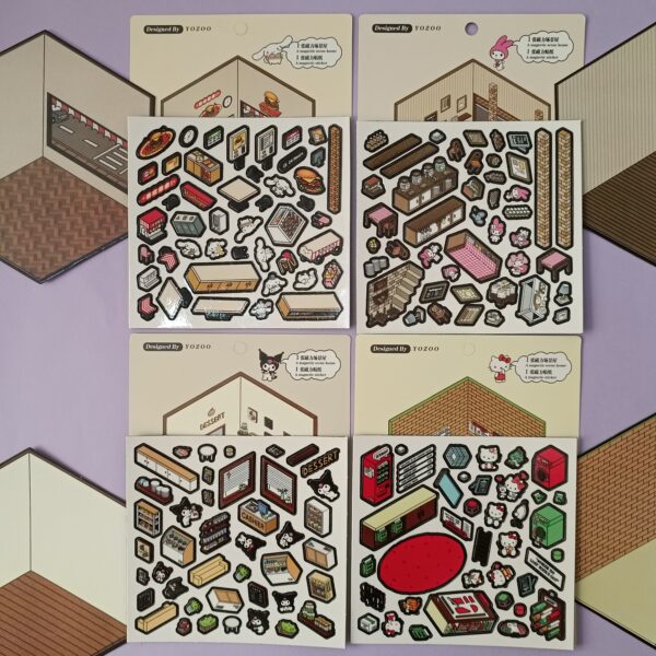 استیکر مگ نتی خانه سازی کرومی و دوستان