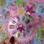 پک ناخن مصنوعی چسب سرخود کرومی و ملودی