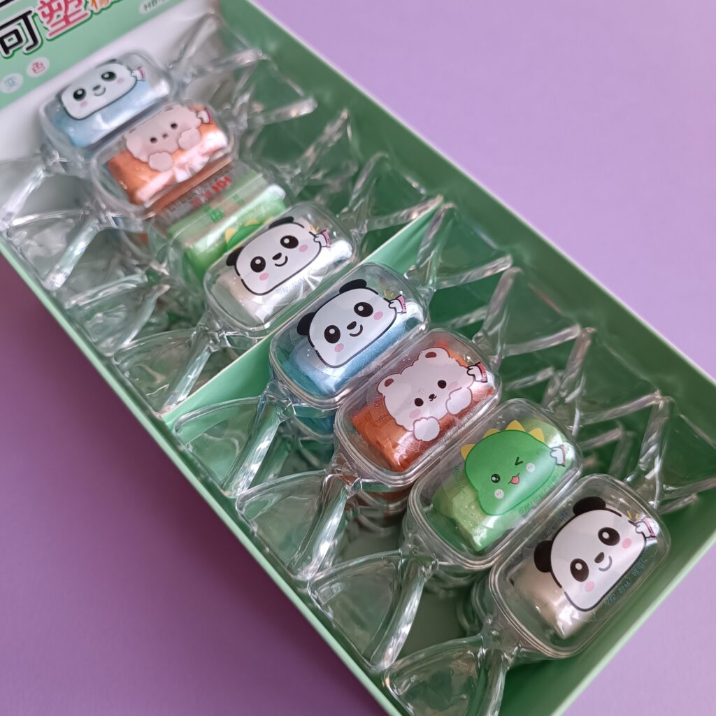 پاک کن خمیری شکلاتی شاین دار