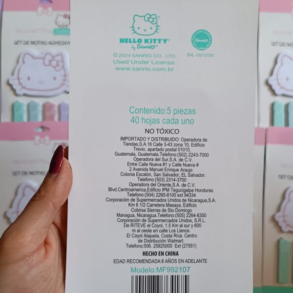 ست استیک نوت هلوکیتی اورجینال سانریو