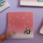 استیک نوت شفاف شاین دار پاندا