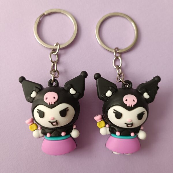 جاکلیدی سیلیکونی فانتزی کرومی