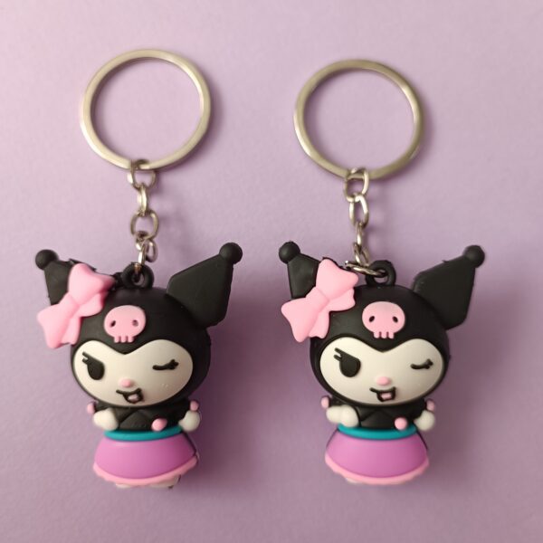 جاکلیدی سیلیکونی فانتزی کرومی