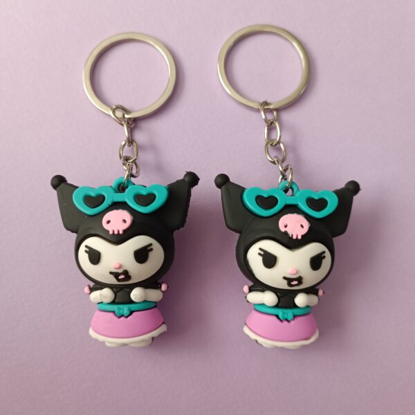 جاکلیدی سیلیکونی فانتزی کرومی