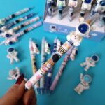 خودکار پاک کن دار فضانورد پیکسل سه بعدی