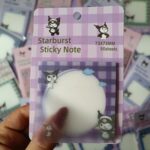 استیک نوت شفاف شاین دار کرومی