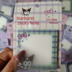 استیک نوت شفاف شاین دار کرومی