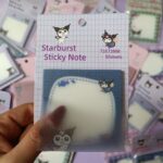 استیک نوت شفاف شاین دار کرومی