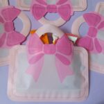 زیپ کیپ جایزه طرح پاپیون صورتی