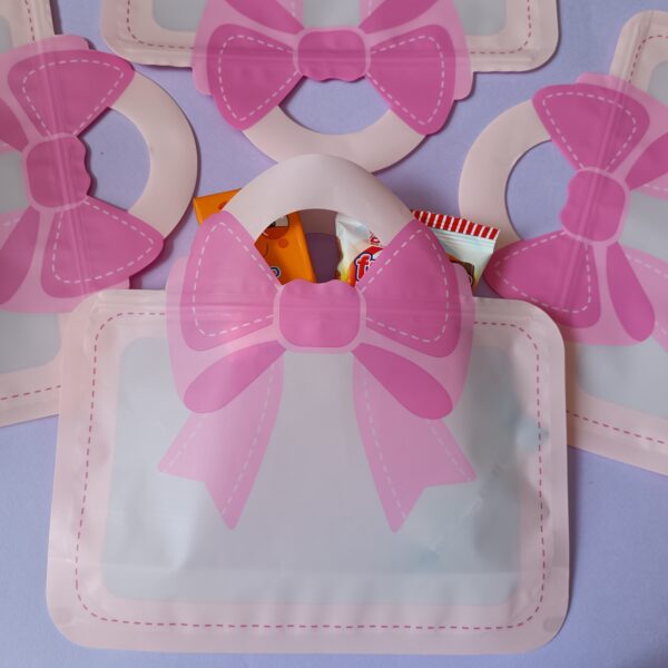 زیپ کیپ جایزه طرح پاپیون صورتی