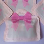 زیپ کیپ جایزه طرح پاپیون صورتی