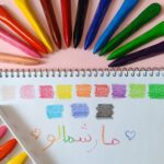 مداد شمعی ۱۲ رنگ جادویی سنگی دایناسوری