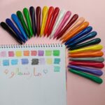 مداد شمعی ۲۴ رنگ جادویی سنگی دایناسوری