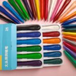 مداد شمعی ۲۴ رنگ جادویی سنگی دایناسوری