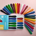 مداد شمعی ۲۴ رنگ جادویی سنگی دایناسوری