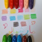 مداد شمعی جادویی 12 رنگ سنگی سطلی