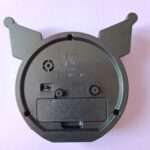 ساعت رومیزی زنگ دار کرومی سایز بزرگ