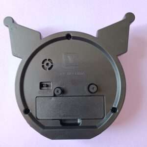 ساعت رومیزی زنگ دار کرومی سایز بزرگ