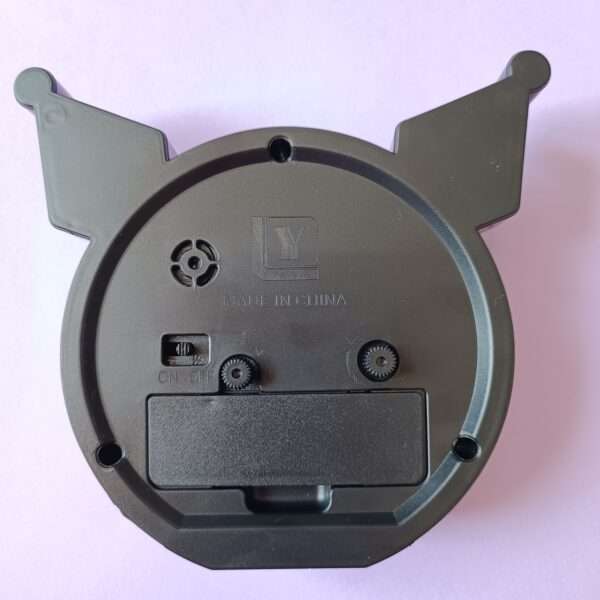 ساعت رومیزی زنگ دار کرومی سایز بزرگ