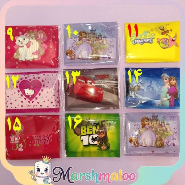 دستمال کاغذی جیبی فانتزی