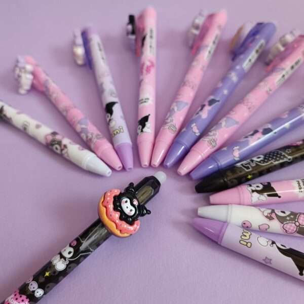 خودکار پاک کن دار کرومی پیکسلی سه بعدی