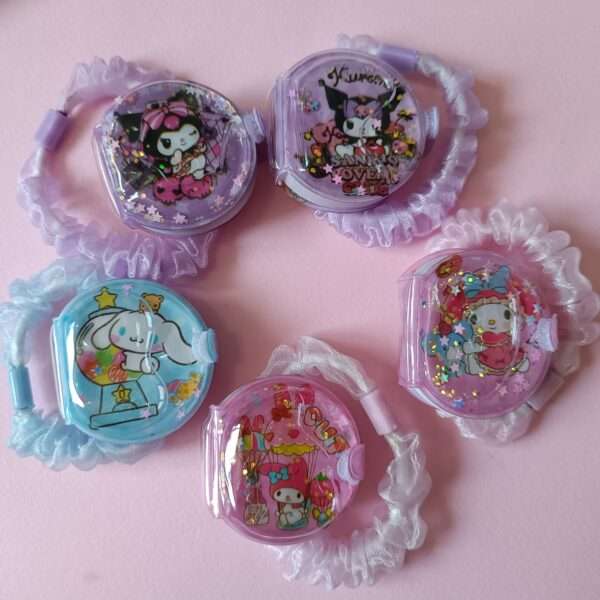 کش مو و دستبند دفترچه ای آکواریومی کرومی