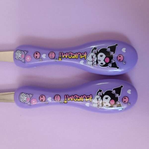 ست قاشق و چنگال کرومی با جعبه