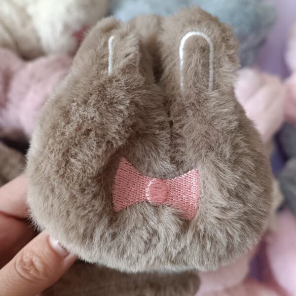 گوش گیر تمام خز خرگوش پاپیون دار