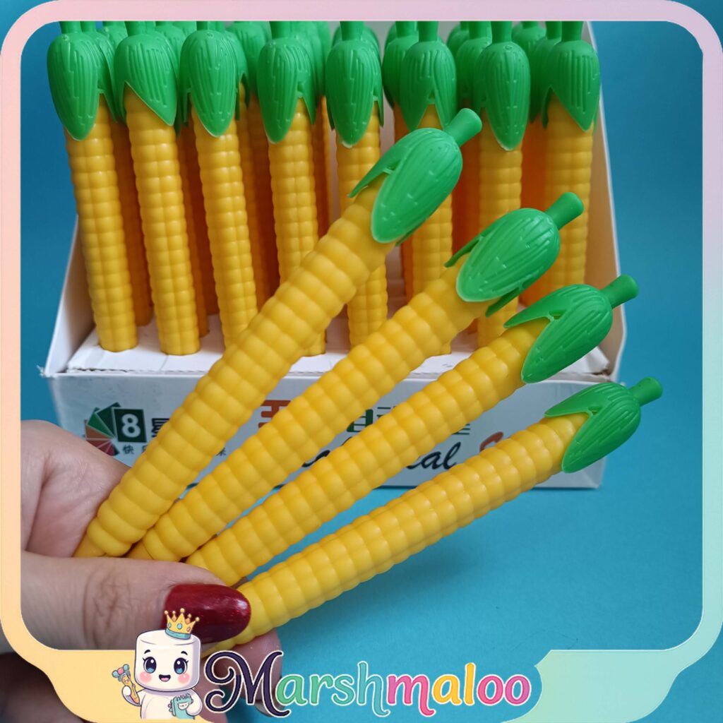 مداد نوکی سیلیکونی فانتزی طرح ذرت 0.5