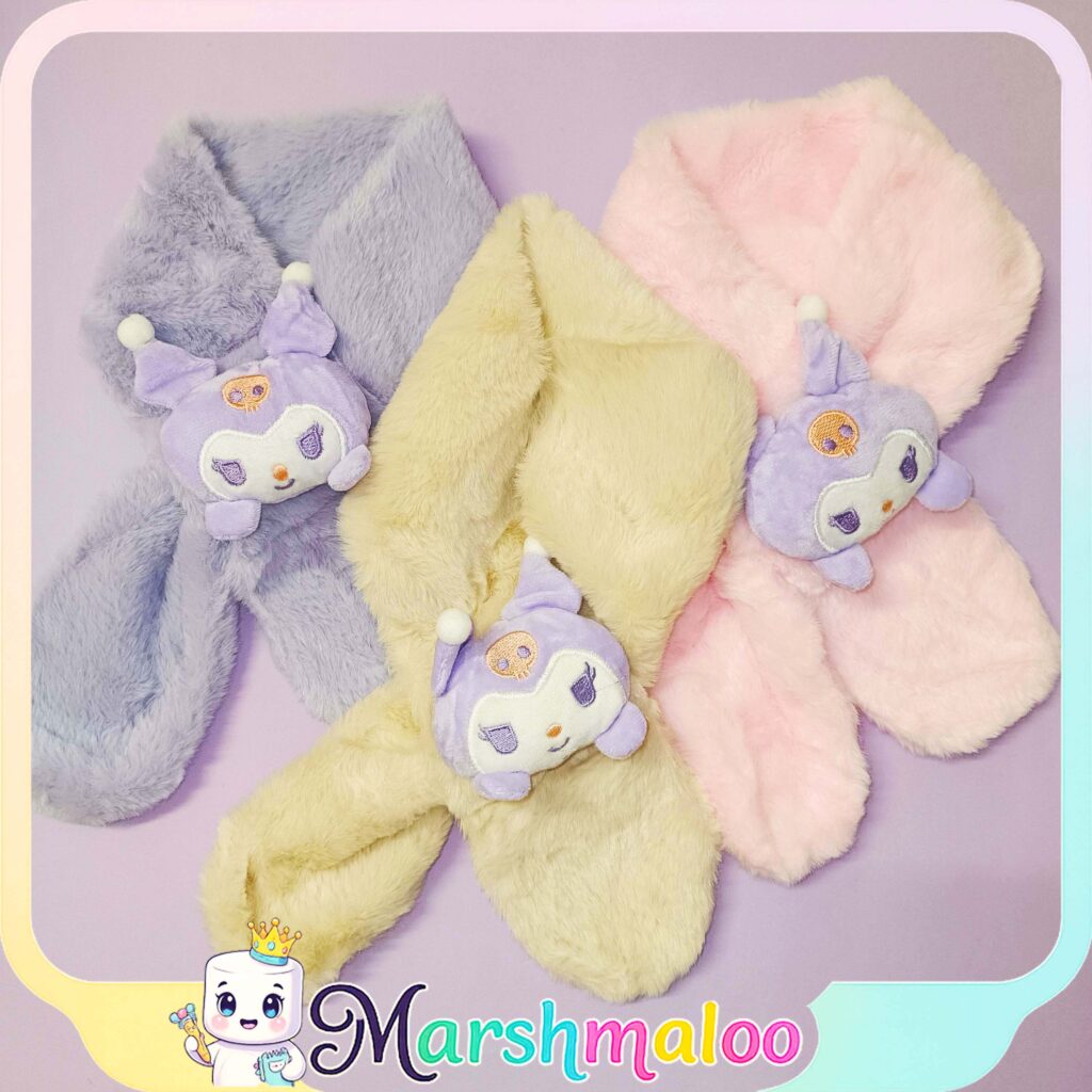 شال گردن خز وارداتی کرومی