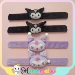 مچ بند مخملی کرومی عروسک دار