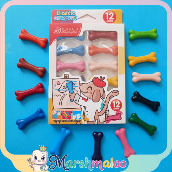 1 پاستل جادویی سنگی استخوانی 12 عدد