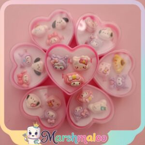 پک سه عددی انگشتر کرومی و دوستان کیوت