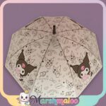 چتر شفاف سایز بزرگ کرومی و دوستان